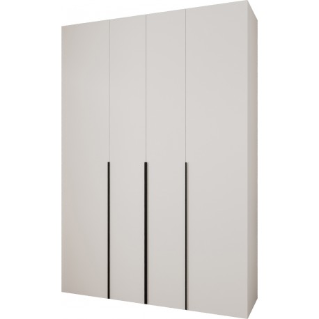 Szafa wysoka uchylna garderoba z półkami MOLTO 1 170 głębokość 52 cm wysokość 245,5 cm