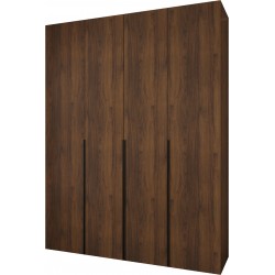 Szafa wysoka uchylna garderoba z półkami MOLTO 1 190 głębokość 52 cm wysokość 245,5 cm