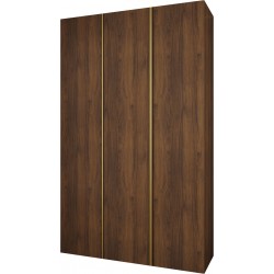 Szafa wysoka uchylna garderoba z półkami KONSO 1 150 głębokość 52 cm wysokość 245,5 cm