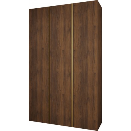 Szafa wysoka uchylna garderoba z półkami KONSO 1 150 głębokość 52 cm wysokość 245,5 cm