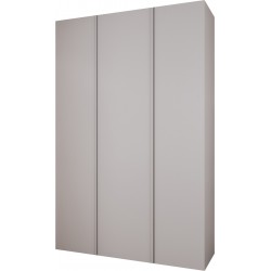 Szafa wysoka uchylna garderoba z półkami AQUA 1 160 głębokość 52 cm wysokość 245,5 cm