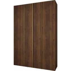 Szafa wysoka uchylna garderoba z półkami KONSO 1 170 głębokość 52 cm wysokość 245,5 cm