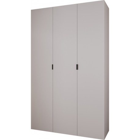 Szafa wysoka uchylna garderoba z półkami MAZE 1 150 głębokość 52 cm wysokość 245,5 cm