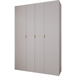 Szafa wysoka uchylna garderoba z półkami MAZE 1 170 głębokość 52 cm wysokość 245,5 cm