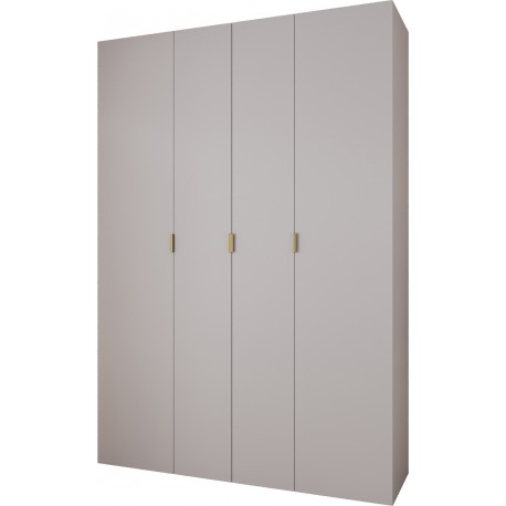 Szafa wysoka uchylna garderoba z półkami MAZE 1 170 głębokość 52 cm wysokość 245,5 cm