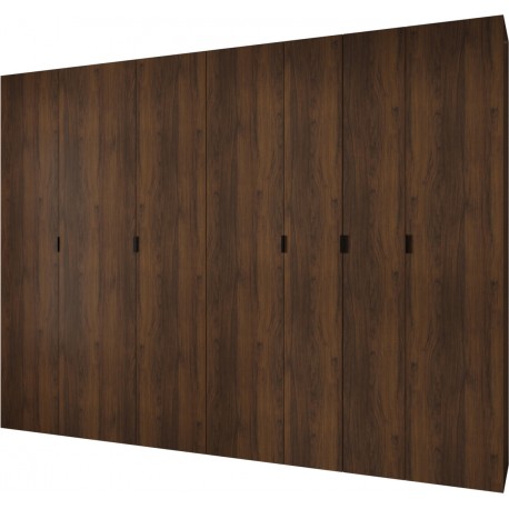 Szafa wysoka uchylna garderoba z półkami MAZE 1 330 głębokość 52 cm wysokość 245,5 cm