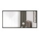 Lustro ścienne, łazienkowe, wiszące prostokątne DALLAS 100x60 cm