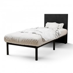 Łóżko do sypialni 90x200 cm samonośny stelaż metalowy WERA