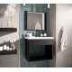 Meble łazienkowe LOGO RYFEL - szafka pod umywalkę + lustro