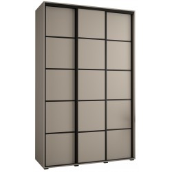 Szafa przesuwna wysoka Dakota 4 160 głębokość 45 cm wysokość 235,2 cm