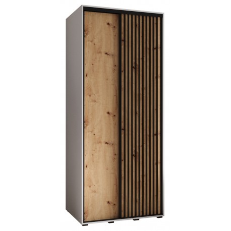 Szafa przesuwna Sapporo 1 110 głębokość 60 cm wysokość 205,2 cm