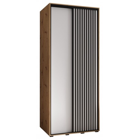Szafa przesuwna Sapporo 1 120 głębokość 60 cm wysokość 205,2 cm