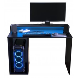 Biurko gamingowe z oświetleniem LED RGB GAMER 2